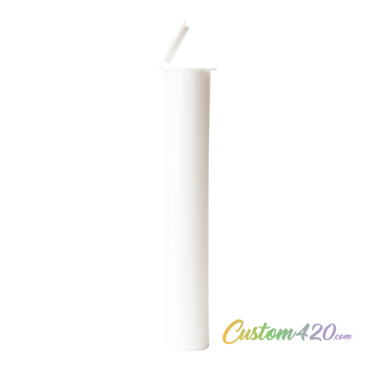 Custom 116 mm Pre-Roll Child-Resistant Pop Top Tubes – Full-Color Direct Print