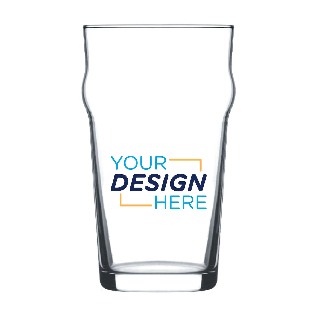 Custom Arc 16 oz Nonic Tumbler Glass