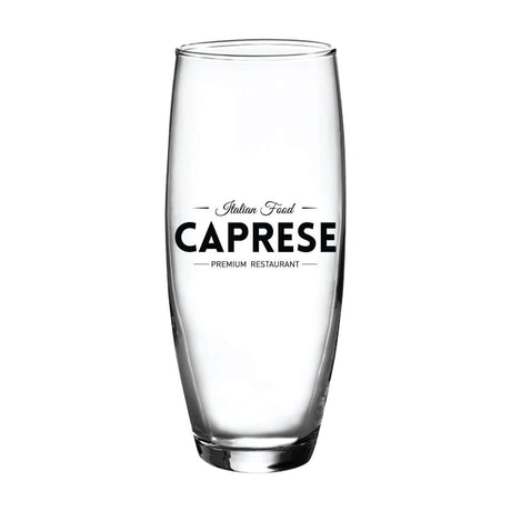 Custom 9 oz Perfection Stemless Flute
