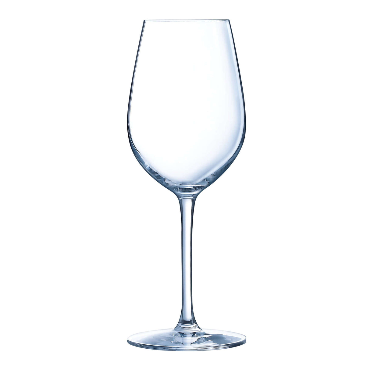 Custom 13 oz Libbey Domaine Krysta Wine Glass featuring a sleek design and ultra-sheer rim for an elegant wine experience.