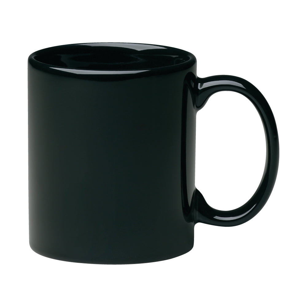 11 oz. Ceramic C-Handle Mug – Custom Logo Imprinted
