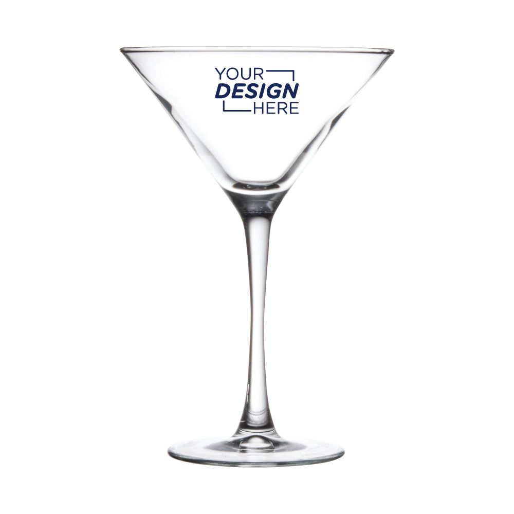 7.5 oz. Excalibur Martini Glass – Custom Logo Imprinted or Engraved