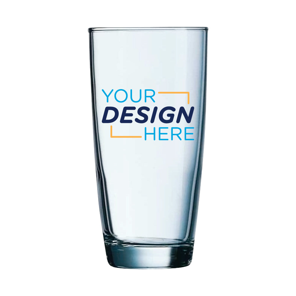 12.5 oz. Excalibur Hi Ball Beverage Glass – Custom Logo Imprinted