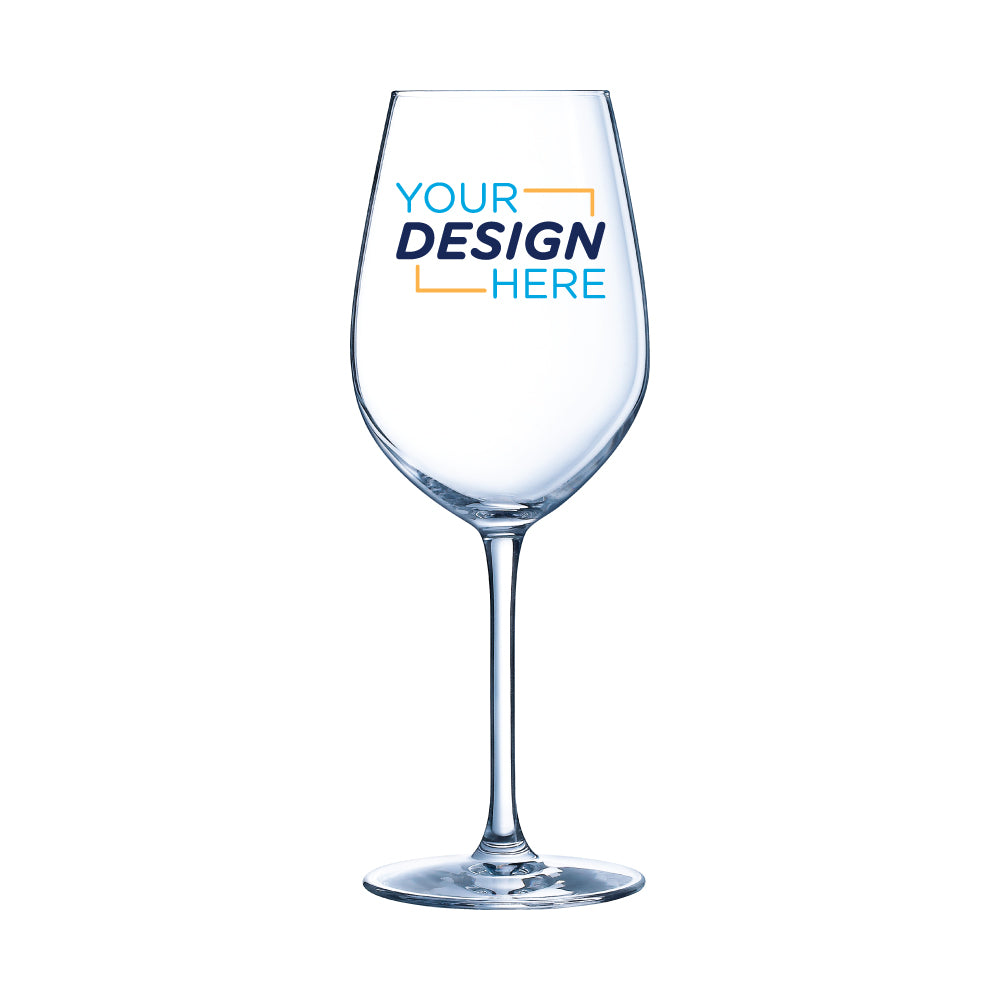 16 oz. Chef & Sommelier Krysta Domaine Tulip Wine Glass – Custom Logo Imprinted – Arc L9370