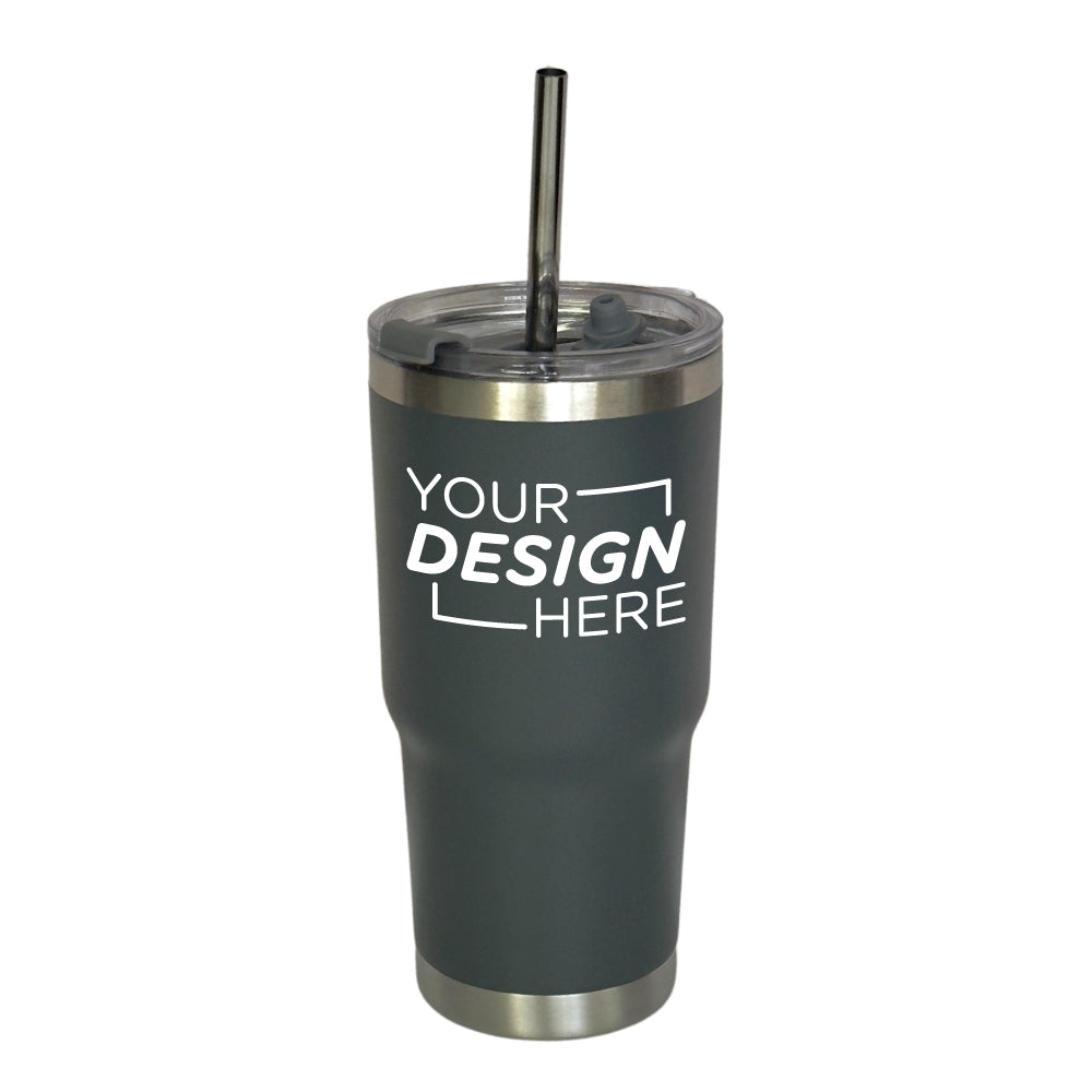 20 oz. Arctic Stainless Steel Tumbler – Custom Logo Engraved or Printed