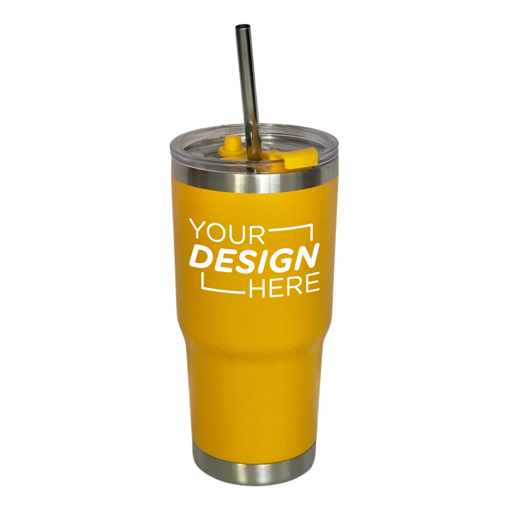 20 oz. Arctic Stainless Steel Tumbler – Custom Logo Engraved or Printed