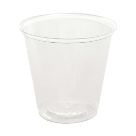Custom 3.5oz Clear Polystyrene Plastic Sampling Cup Blank
