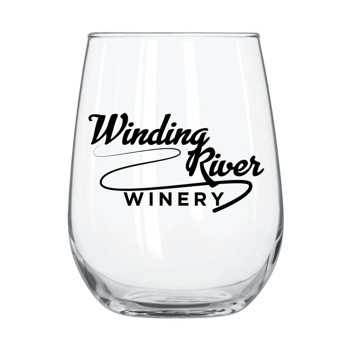 Custom 17 oz Stemless Wine Glass