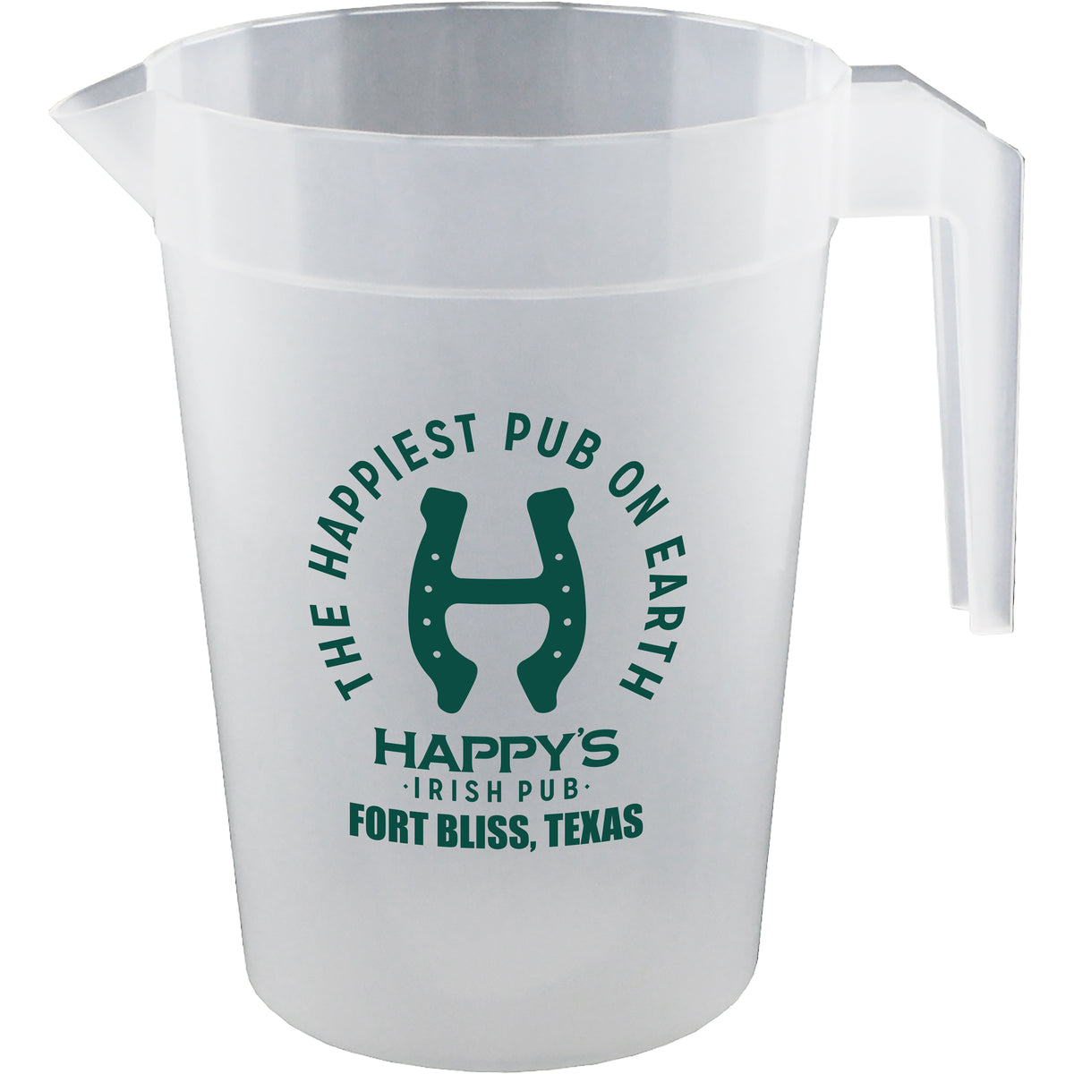 64oz Plastic Stackable Picnic Pitcher with Handle