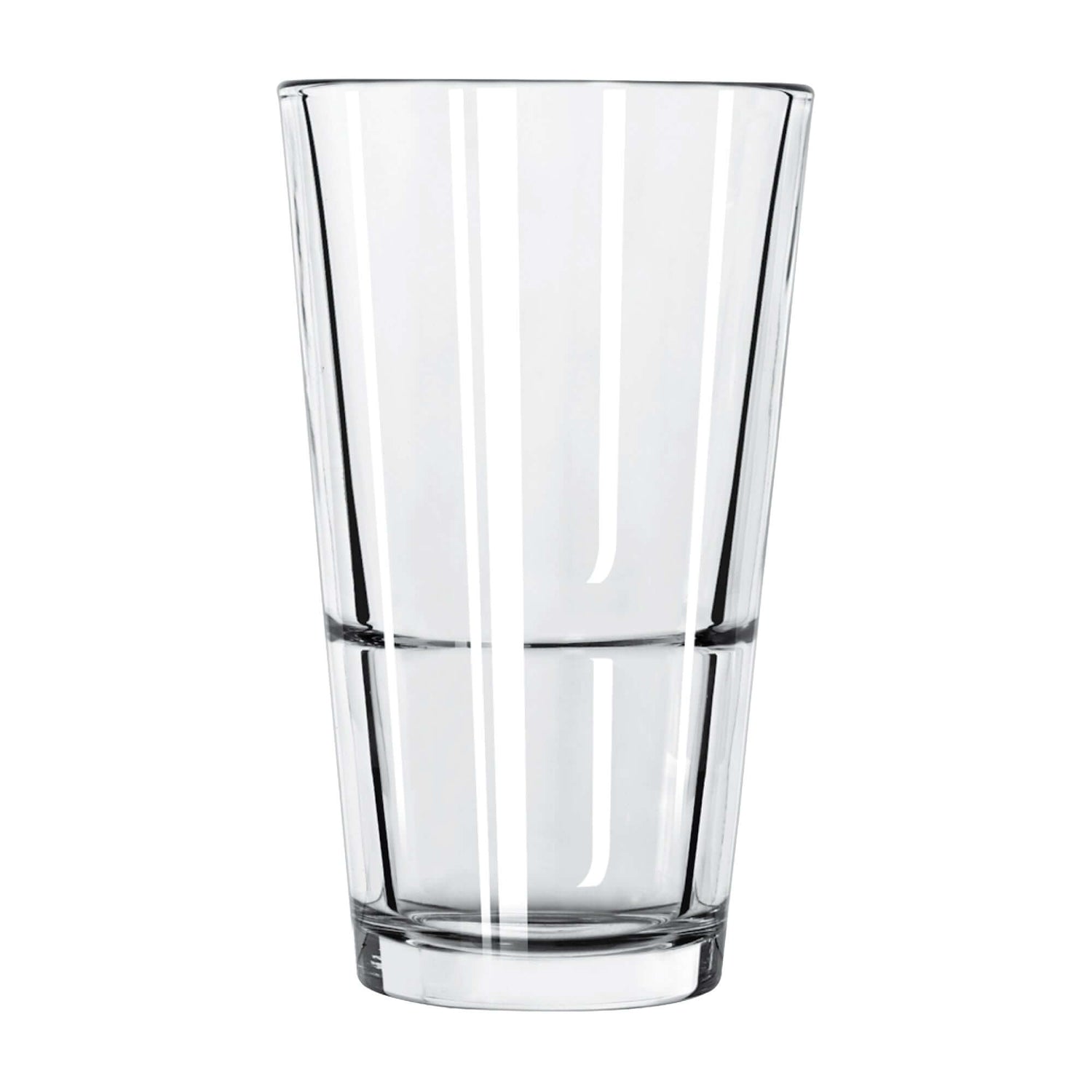 Custom 16oz Stackable Mixing Glass Design Blank