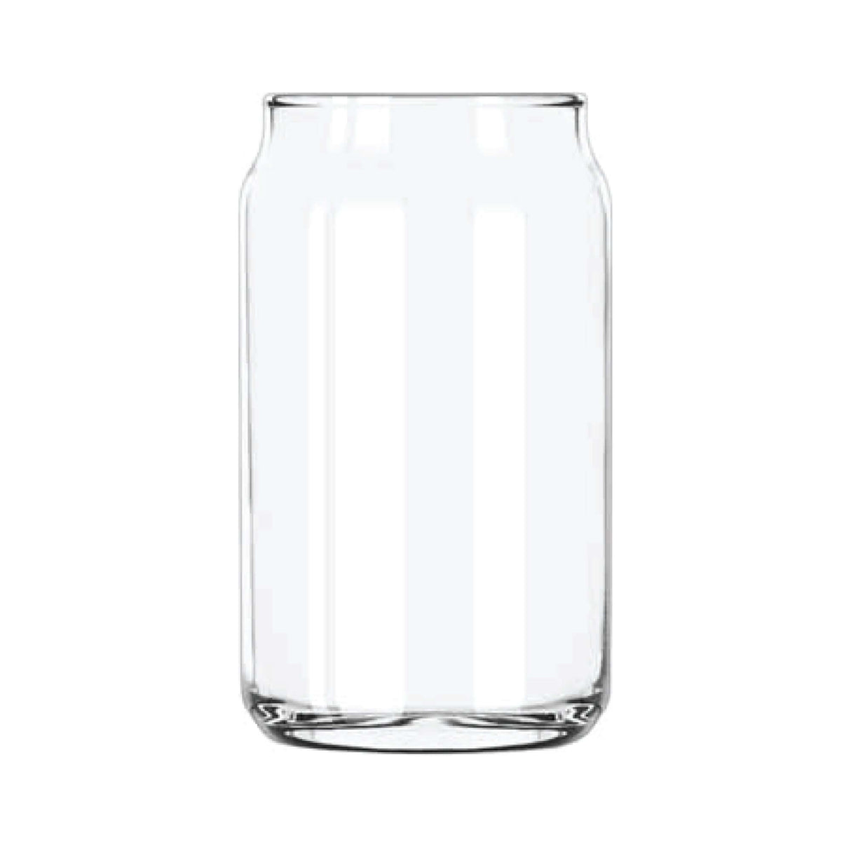 Custom 5 oz Libbey can glass taster, perfect for sampling beverages and showcasing designs.