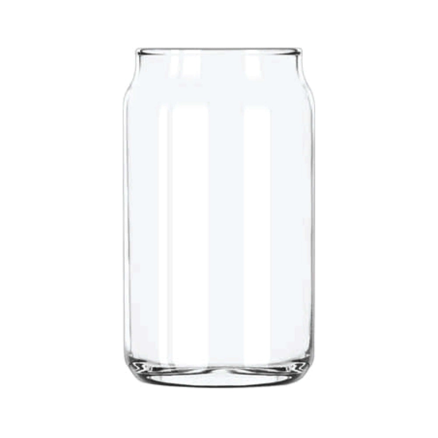 Custom 5 oz Libbey can glass taster, perfect for sampling beverages and showcasing designs.