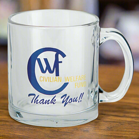 Custom 13 oz Warm Beverage Glass Mug