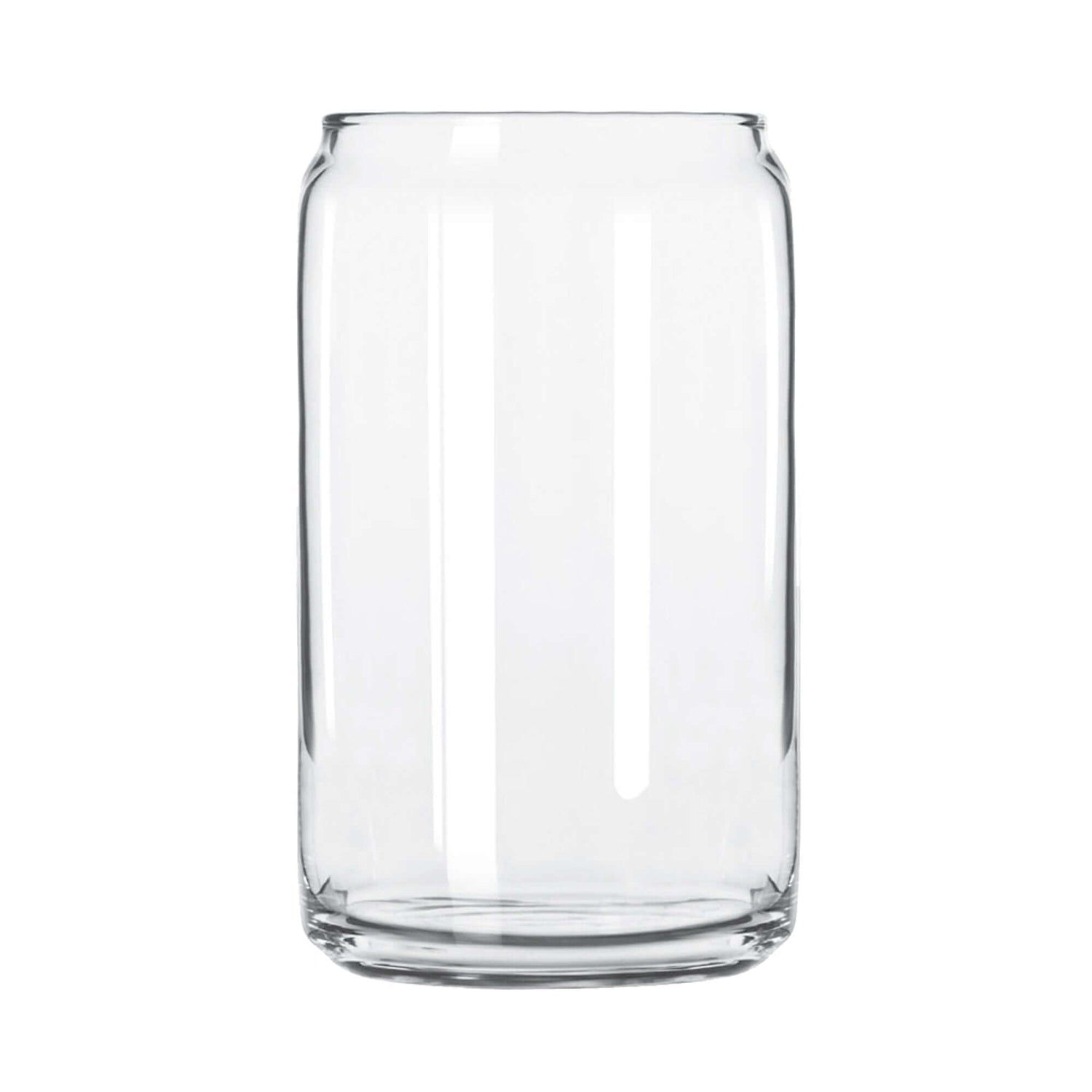 Custom 16 oz Arc Can Beer Glass, sleek design, ideal for branding, bars, restaurants, promotional events.