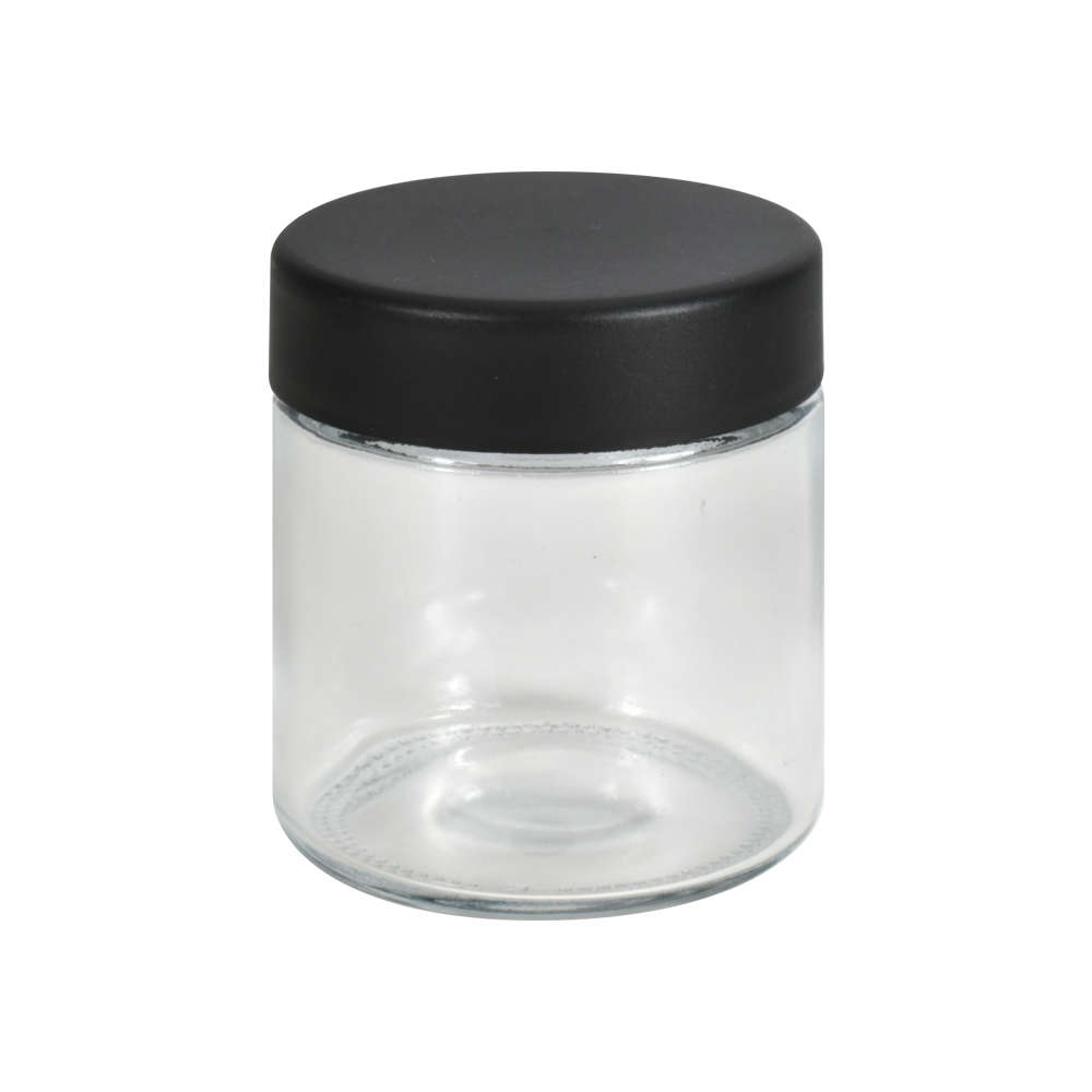 Custom 3oz V2 Glass Jar – Full Color Direct Print (250 Qty)
