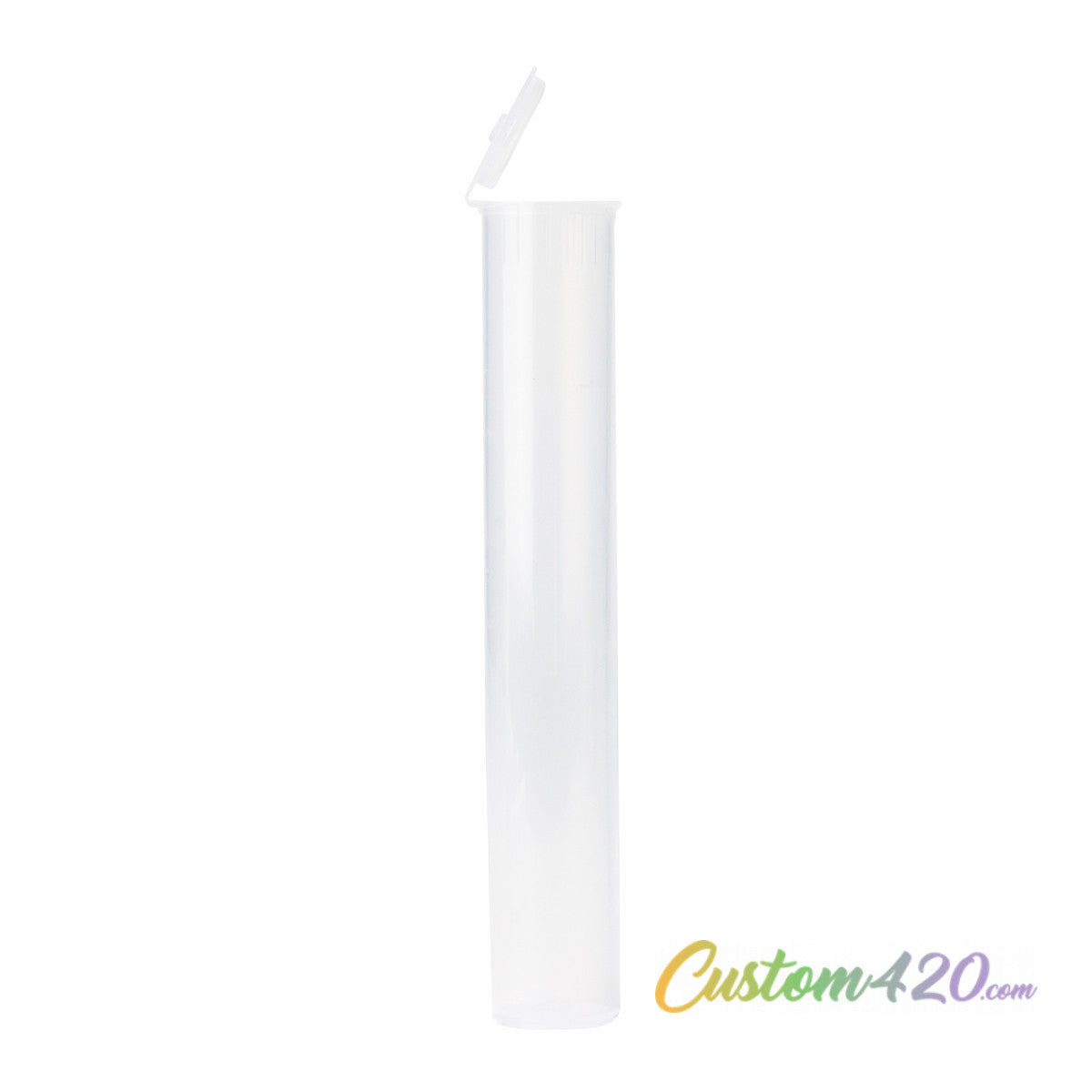 Custom 116 mm Pre-Roll Child-Resistant Pop Top Tubes – Full-Color Direct Print