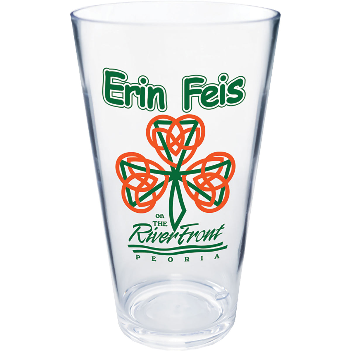 16oz Plastic Pub Pint Glass