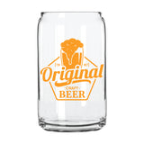 Custom 16 oz. Can Glass – Modern Branded Drinkware