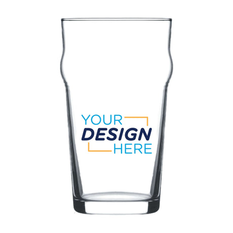 Custom Arc 16 oz Nonic Tumbler Glass