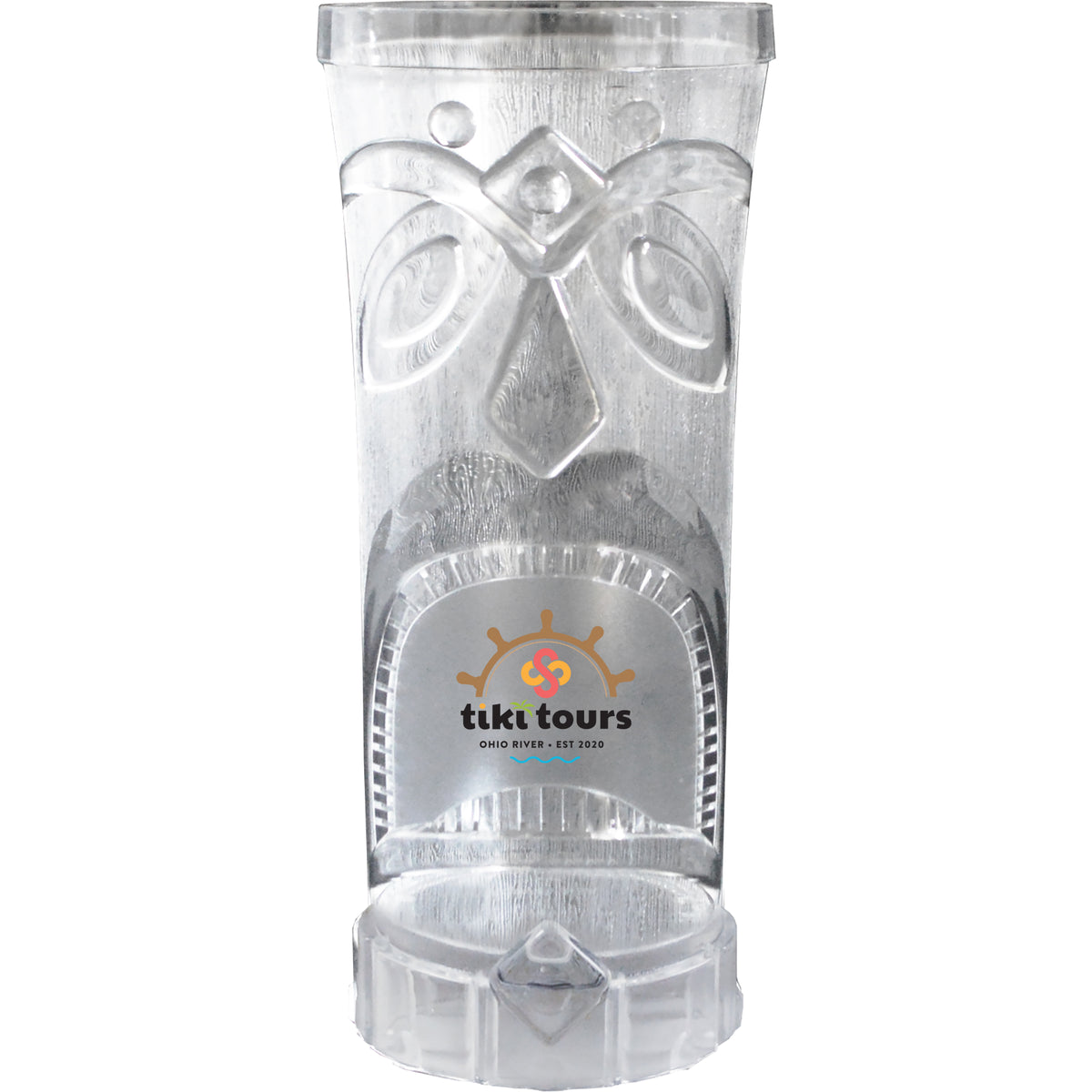 15oz Plastic Tiki Cup