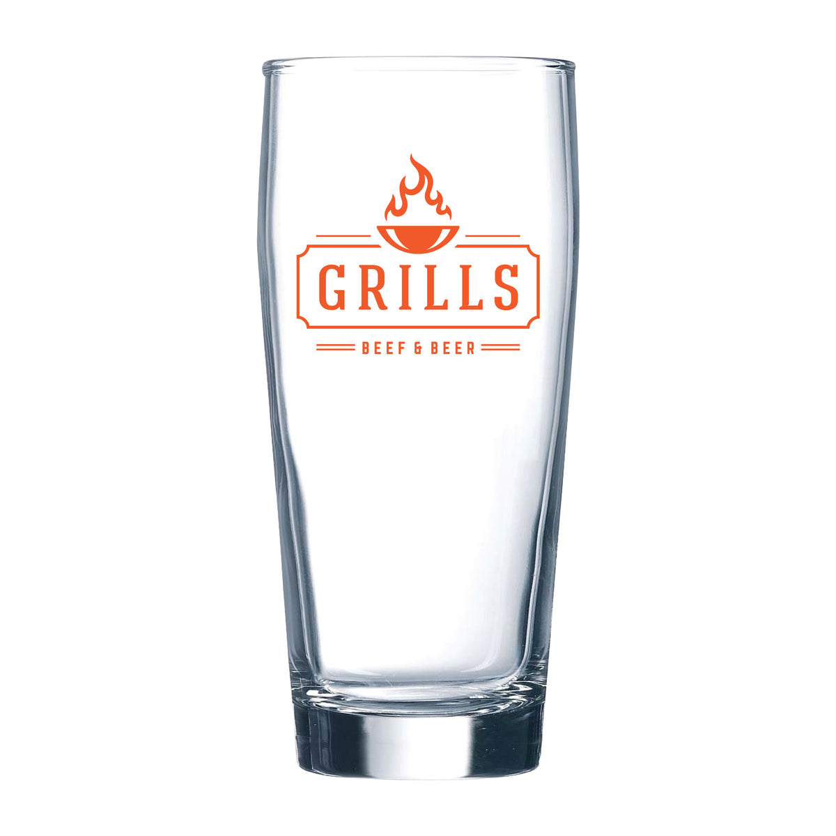 Custom 16 oz Willi Becher Pub Glass – Premium Branded Drinkware
