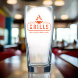 Custom 16 oz Willi Becher Pub Glass – Premium Branded Drinkware