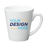 12 oz. Funnel Café Latte Mug – Custom Logo Imprinted
