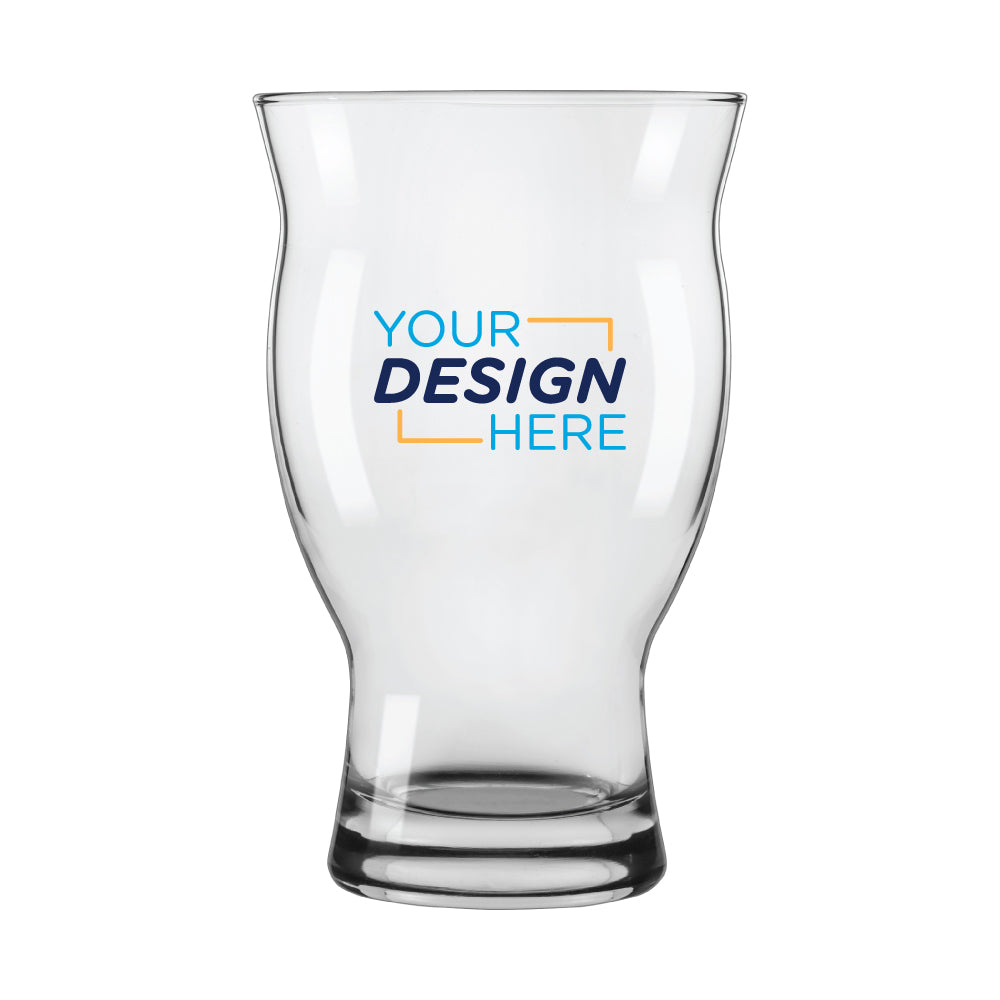 16.75 oz. Libbey Stacking Craft Beer Glass – Custom Logo Imprinted – Libbey 1009