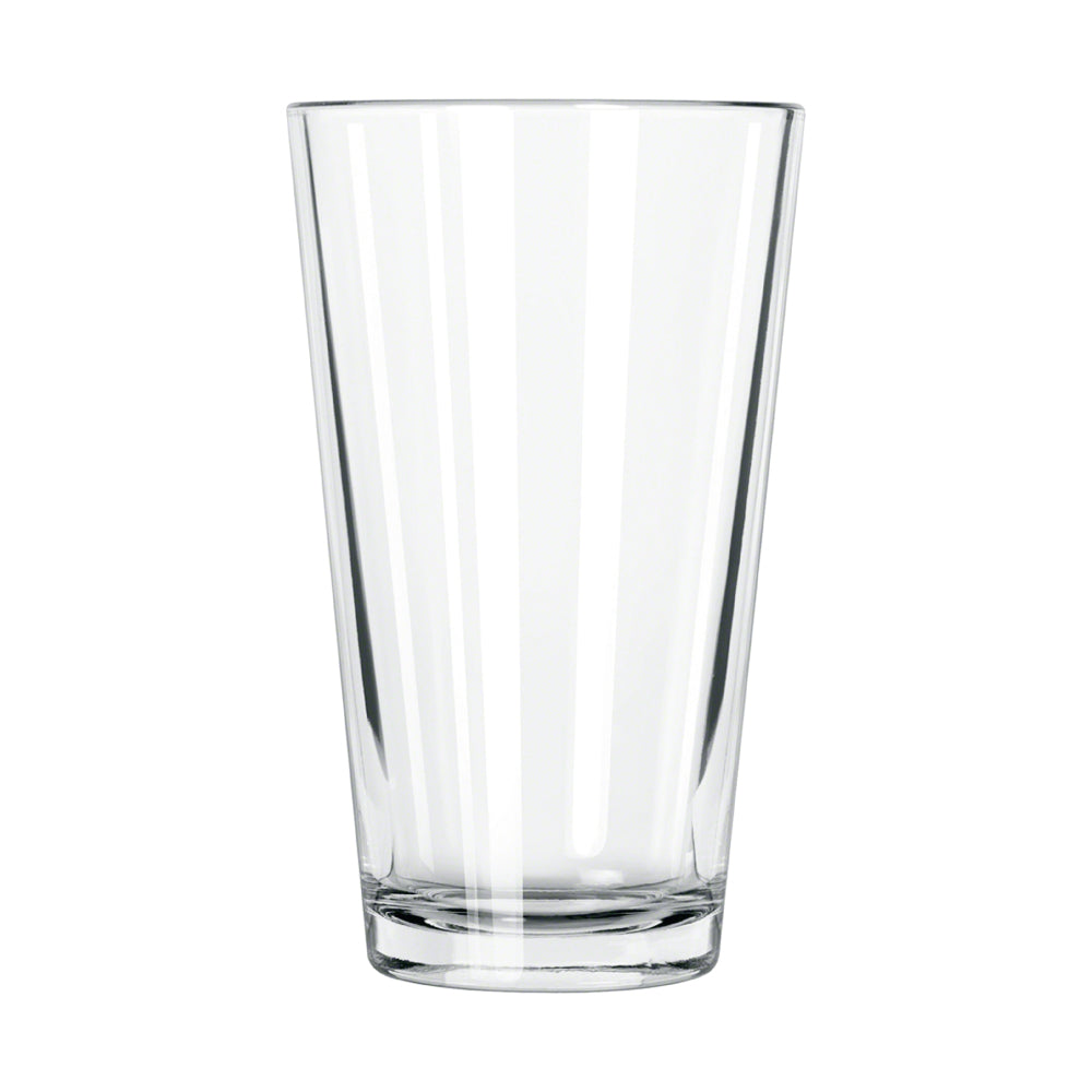 16 oz. Libbey Heat Treated Mixing Glass – Custom Logo Imprinted – Libbey 1639HT