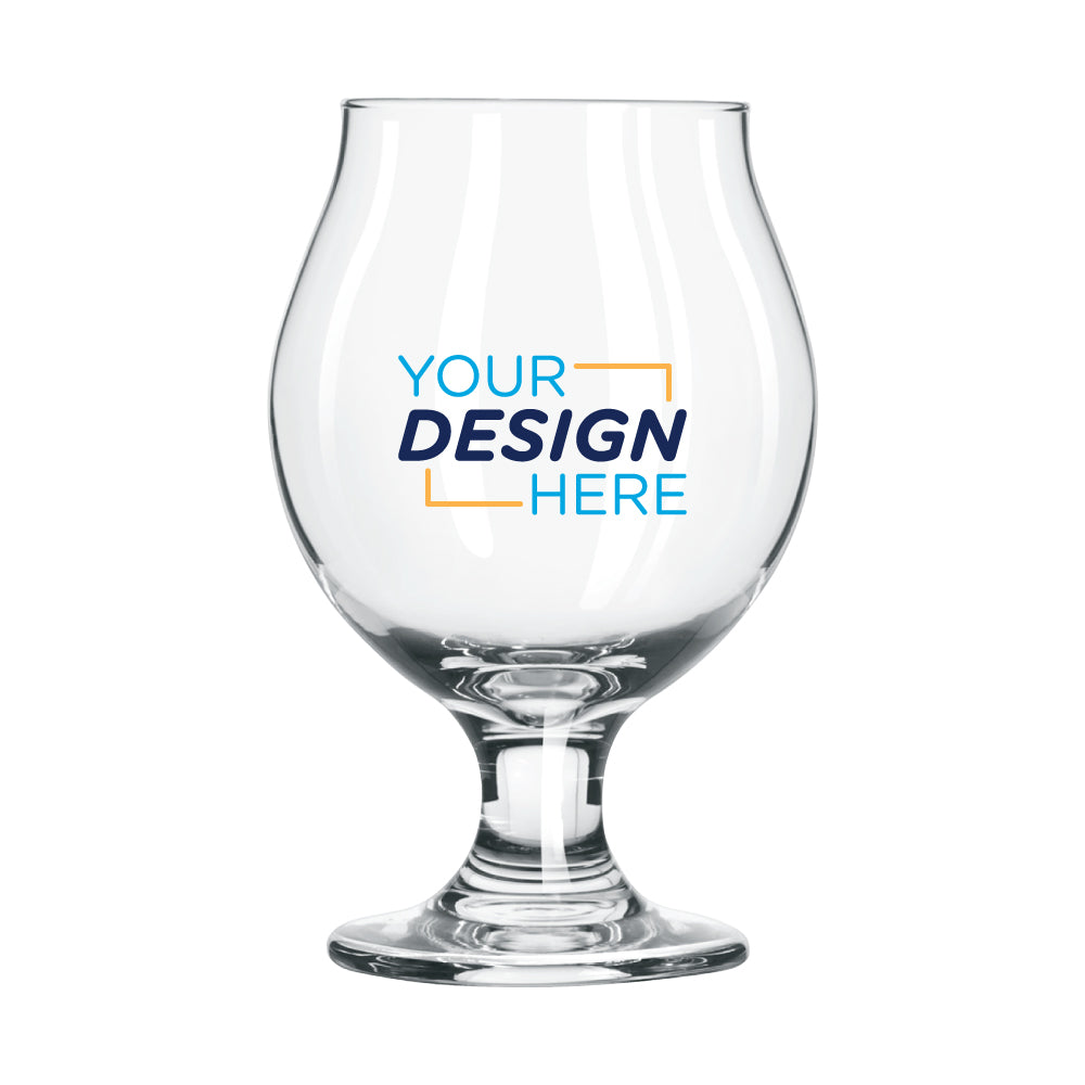 13 oz. Libbey Belgian Beer Glass – Custom Logo Imprinted – Libbey 3807