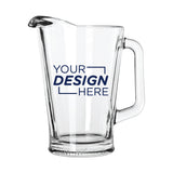 60 oz. Libbey Glass Pitcher – Custom Logo Imprinted – Libbey 5260