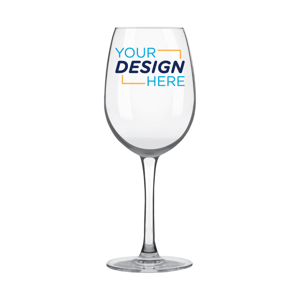 12 oz. Libbey Contour Wine Glass – Custom Logo Imprinted – Libbey 9151