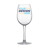12 oz. Libbey Contour Wine Glass – Custom Logo Imprinted – Libbey 9151