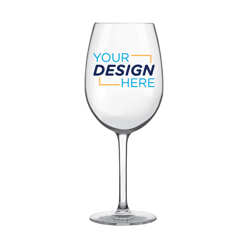 19.75 oz. Libbey Contour Wine Glass – Custom Logo Imprinted – Libbey 9153