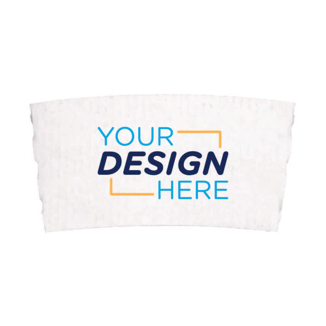 Custom Eco-Friendly Coffee Cup Sleeve with Your Design Here