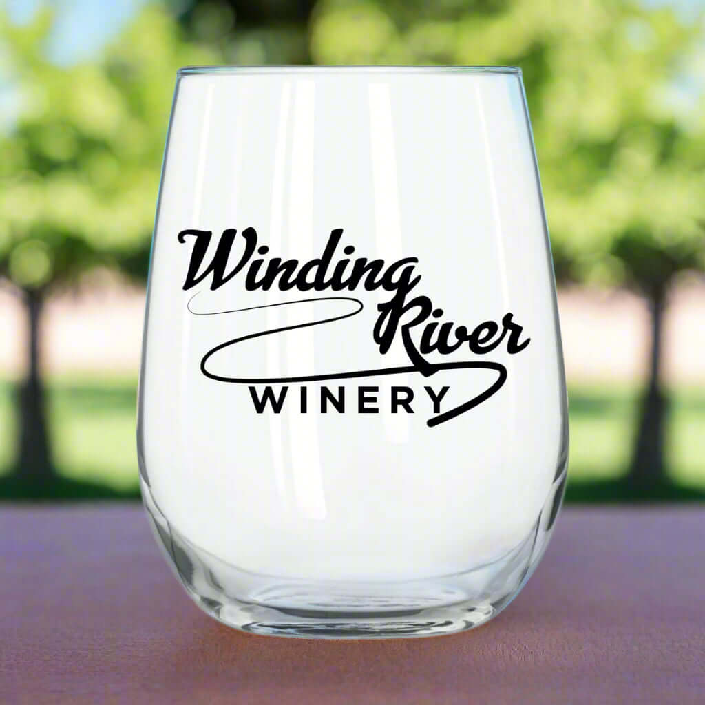 Custom 17 oz Stemless Wine Glass