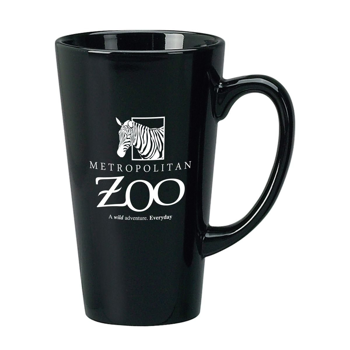 16 oz. White Funnel Tall Latte Mug