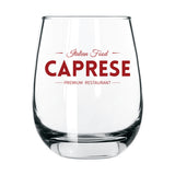 Custom 15.25 oz Stemless White Wine Glass – Stylish Branded Drinkware