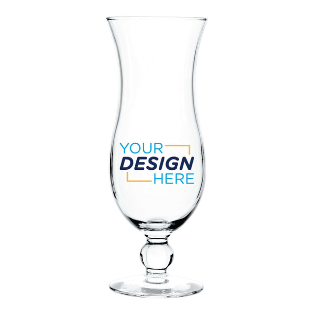 Custom Libbey 14.5 oz Squall Hurricane Glass with personalized design space