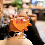 16 oz. Belgian Tulip Beer Glass at Restaurant