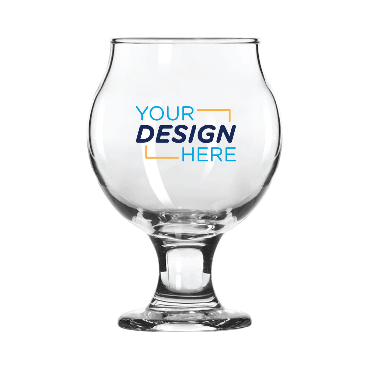 Custom 5 oz Belgian Tulip Beer Taster Glass – Exquisite Branded Drinkware