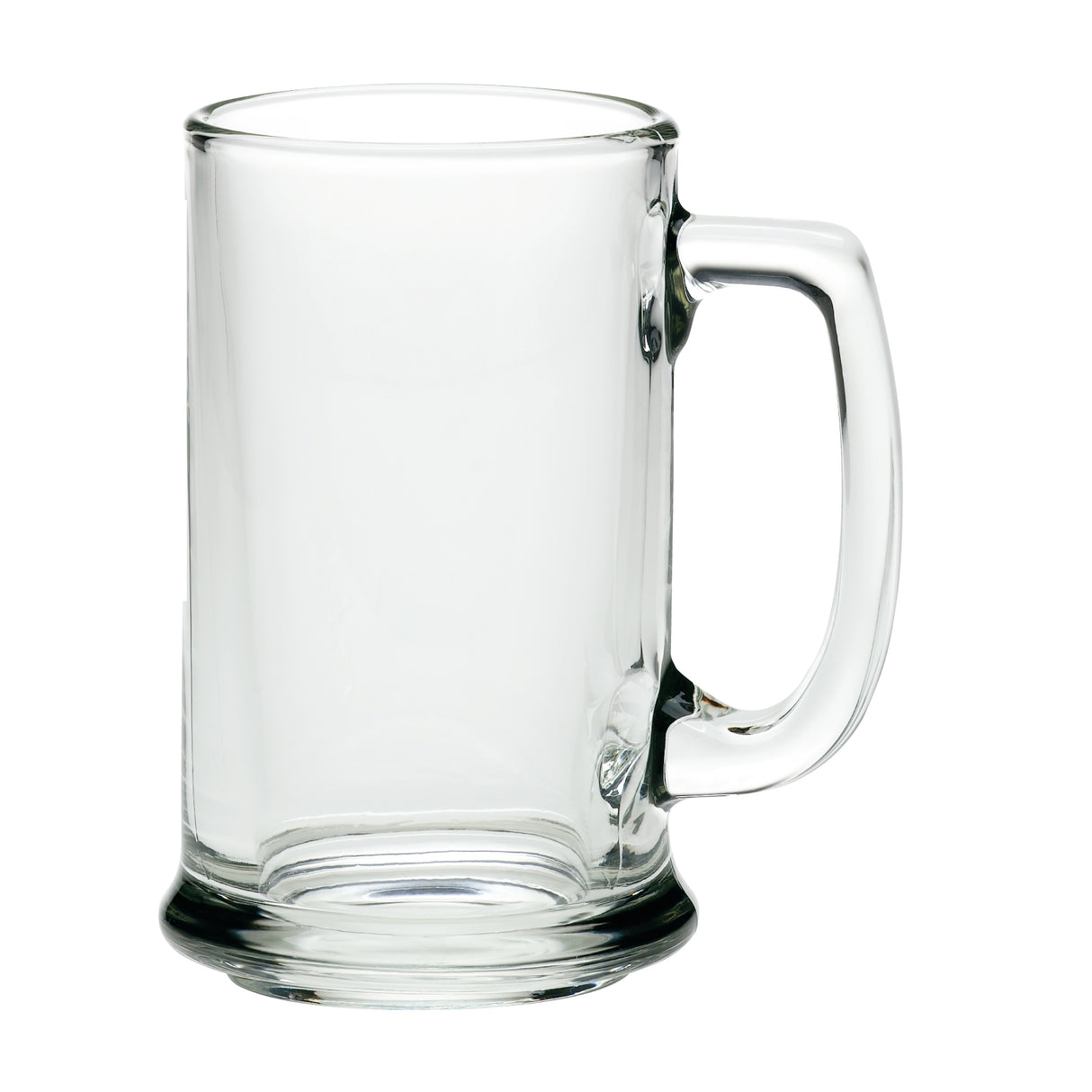Custom 15 oz Handled Glass Mug – Premium Branded Drinkware