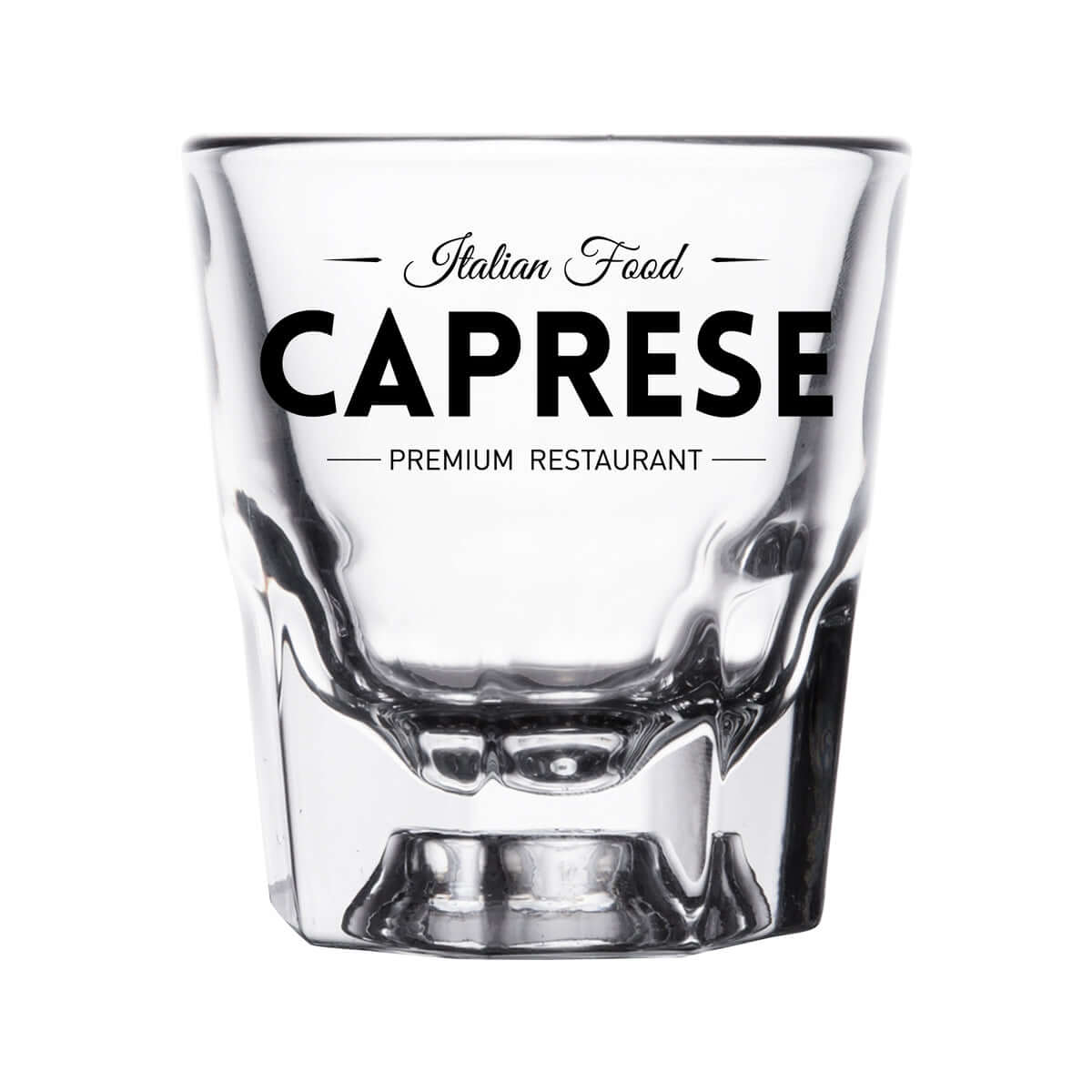 Custom 4 oz Rocks Old Fashioned Glass 