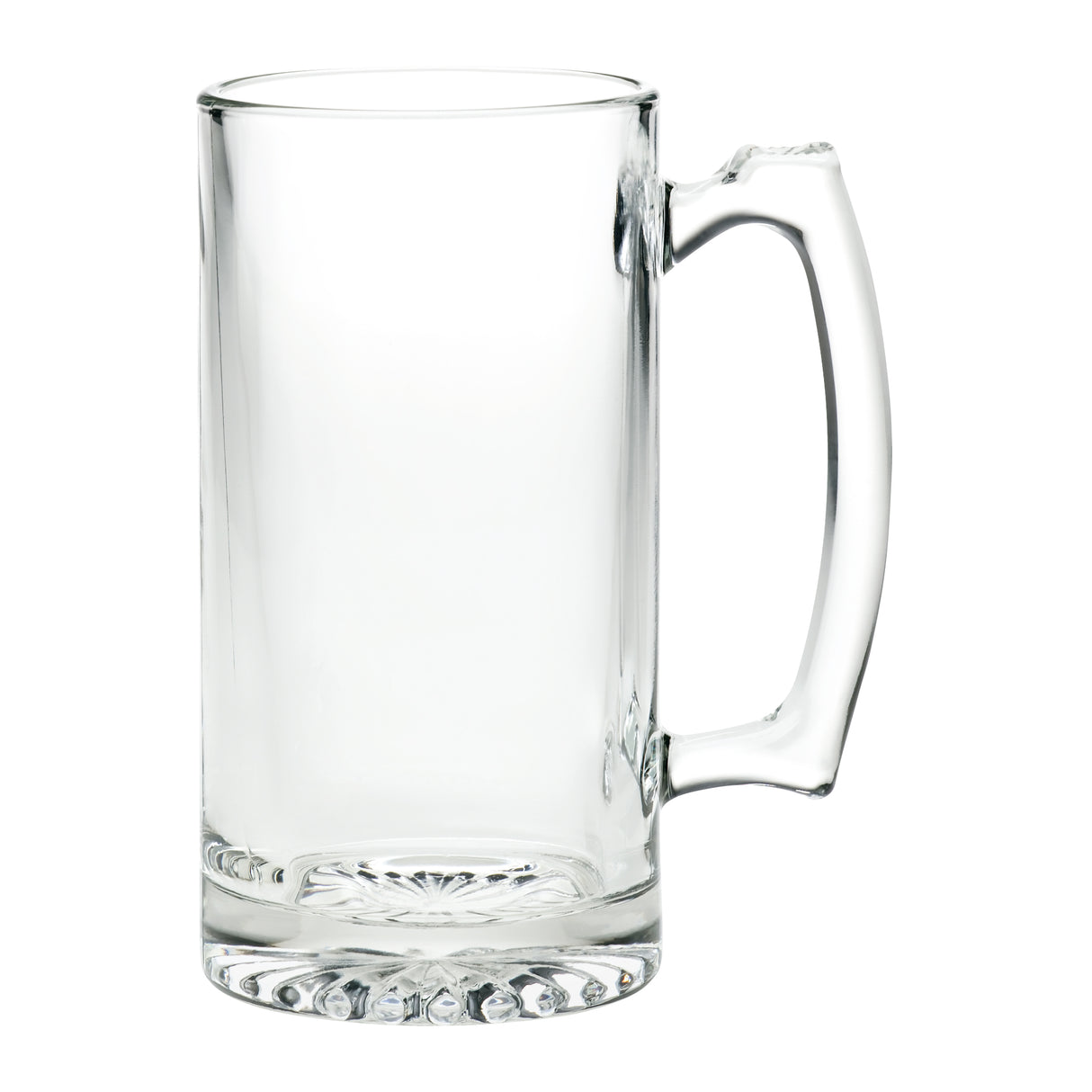 Custom 25 oz Sport Beer Glass Mug with Trigger Handle – Dynamic Branded Drinkware