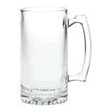 Custom Libbey 25 oz Sport Beer Mug with Trigger Handle, ideal for hearty drinks at events.