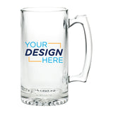 Custom 25 oz Sport Beer Glass Mug with Trigger Handle – Dynamic Branded Drinkware