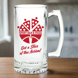 Custom 25 oz Sport Beer Glass Mug with Trigger Handle