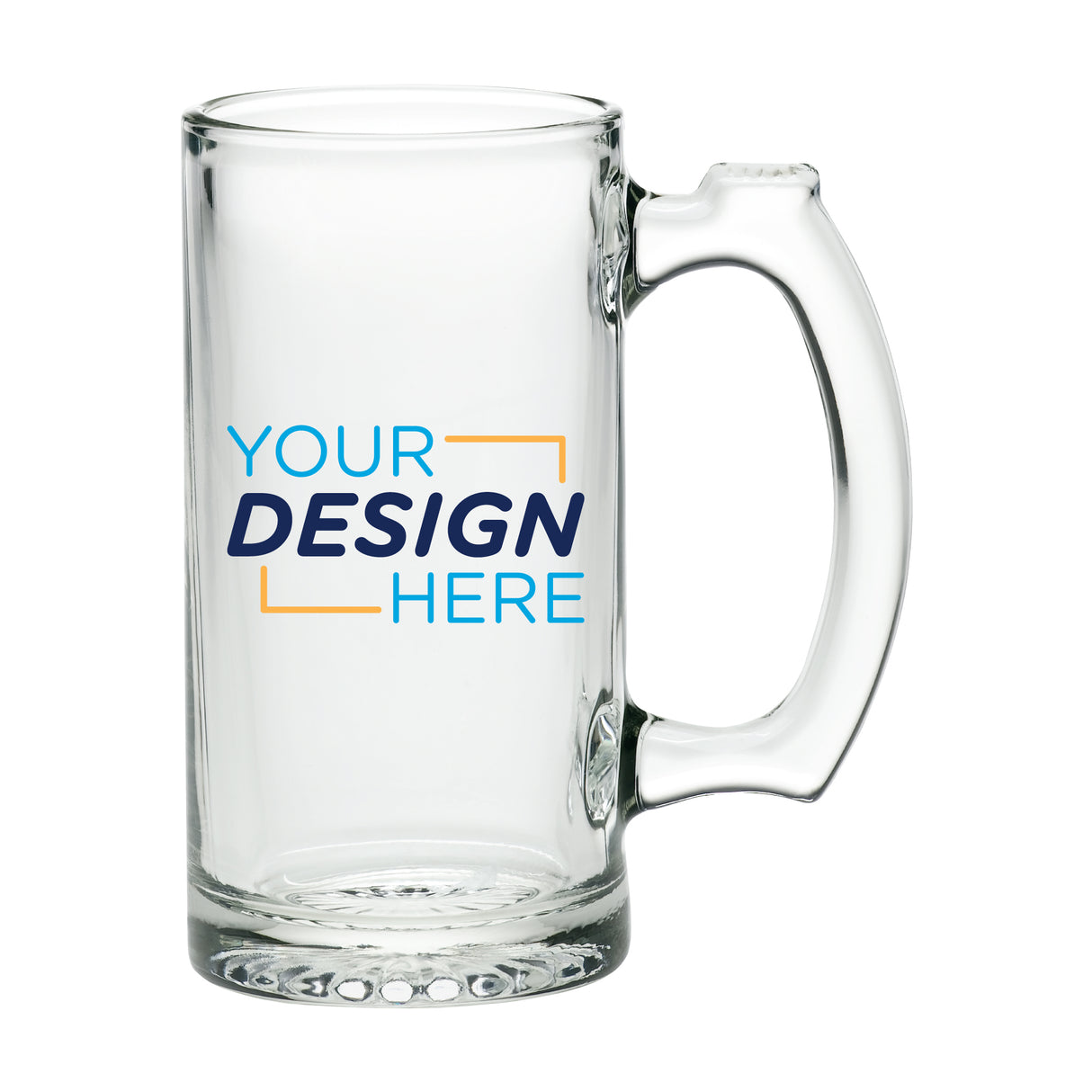 Custom 12.5 oz Deco Glass Mug – Stylish Branded Drinkware