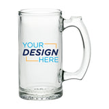 Custom 12.5 oz Deco Glass Mug – Stylish Branded Drinkware
