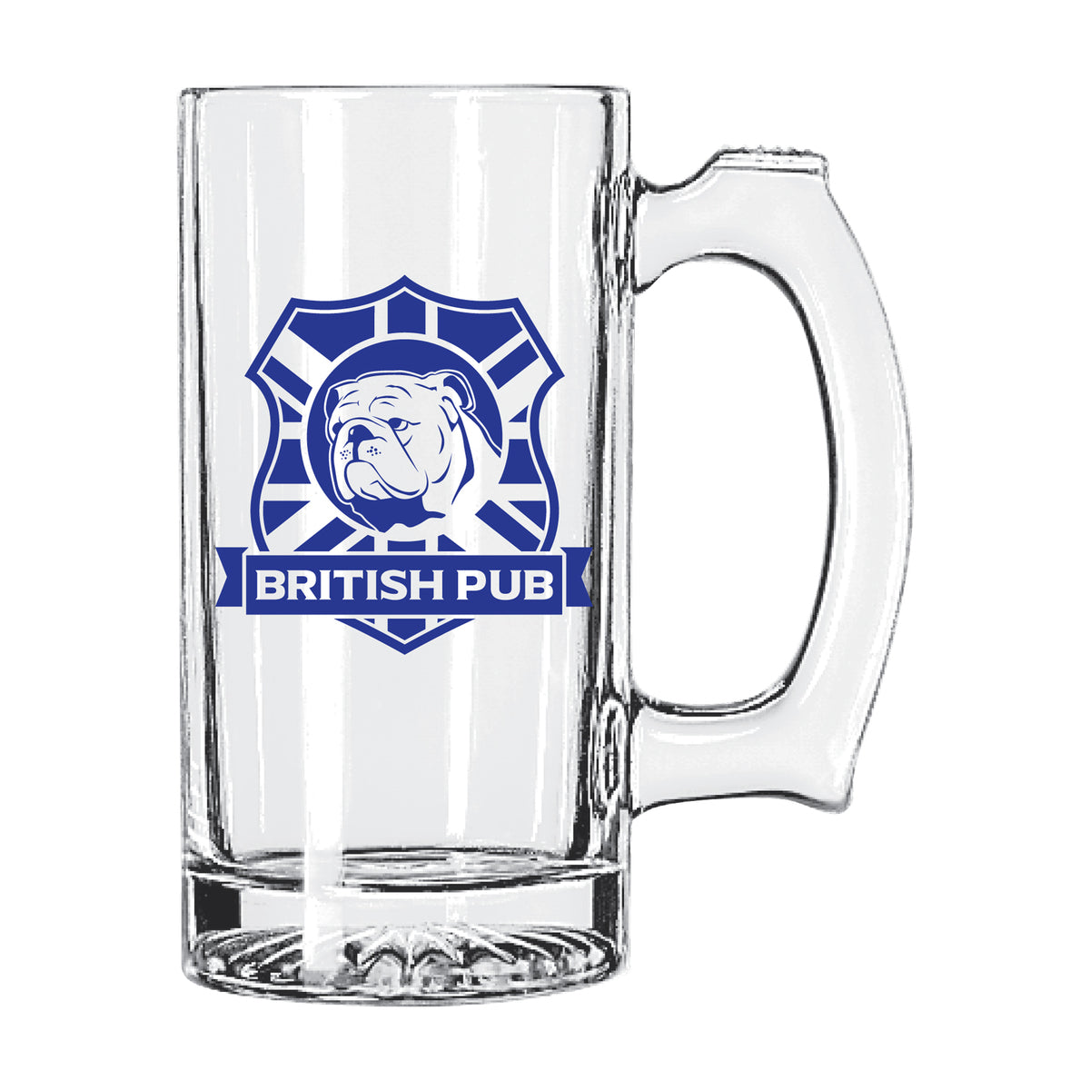 Custom 12.5 oz Deco Glass Mug